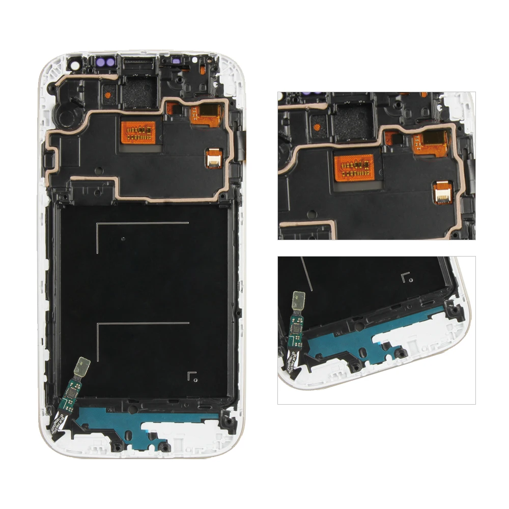 Ips lcd для samsung Galaxy S4 lcd дигитайзер сенсорный экран GT-i9505 i9500 i337 ЖК-дисплей с рамкой в сборе запасные части