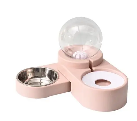 bowl 1.8L Bubble Cat Автоматический диспенсер для воды, Поильник для собаки, съемный не мокрый рот, поилка для щенков, кормушка для кошек - Цвет: bowl