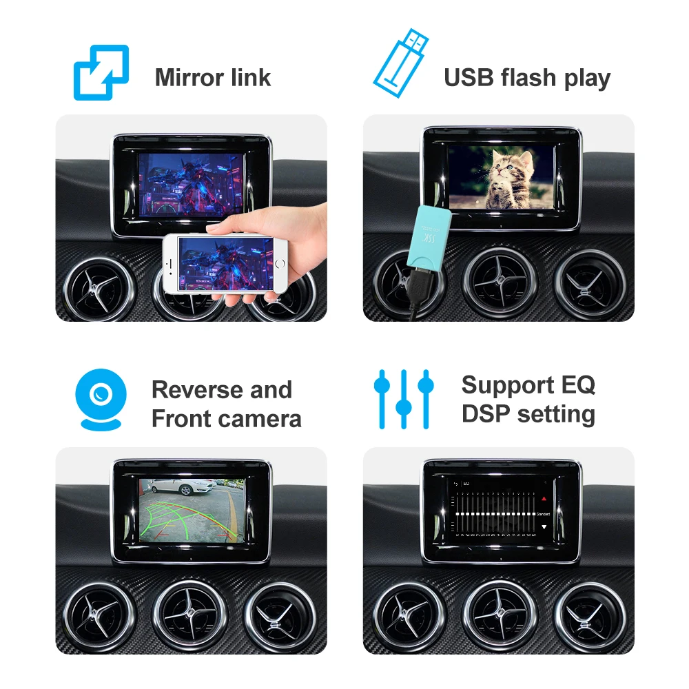  ī÷   ڽ, ޸ CLA W117 C Ŭ W204 E Ŭ W212 CLS Ŭ W218 GLK ML ȵ̵ ڵ USB