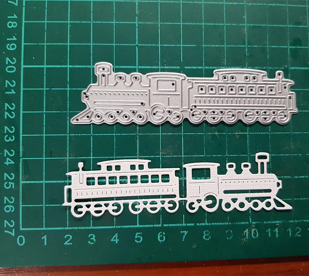 

train metal cutting Dies Scrapbooking Craft Die Cut create Emboss paper card make Stencil 3.6*7.9cm