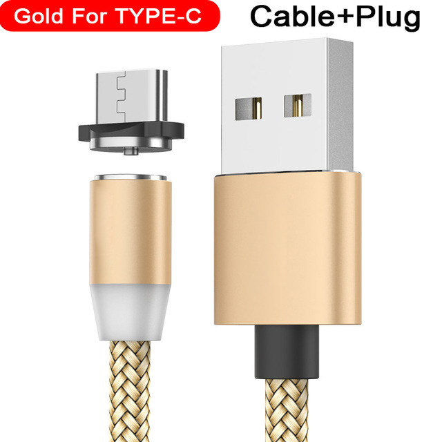 Magnetic Charging Cable 3M Micro USB Cable For Samsung Android Mobile Phone Type-C Charging For iPhone Micro USB Cable