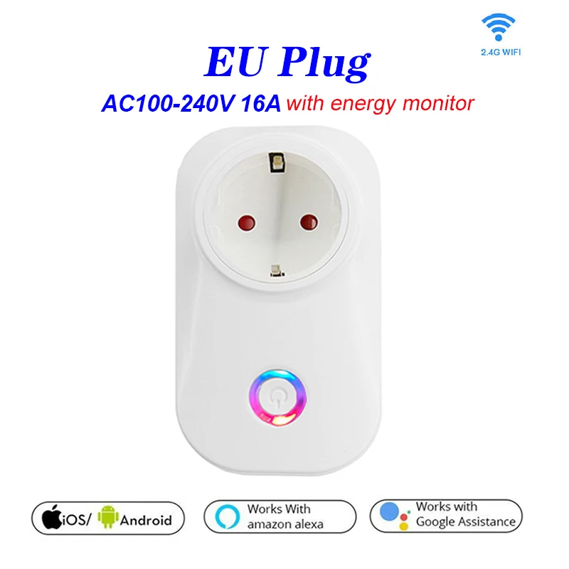 wifi smart plug google home mini