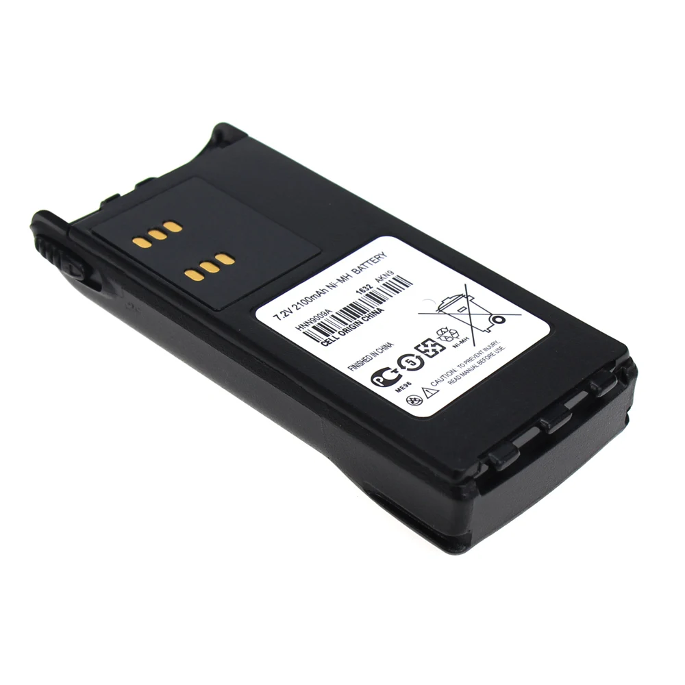 HNN9009A Аккумулятор для Motorola GP328 HT750 HT1250 HT1550 PRO5150, PRO7150+ зажим