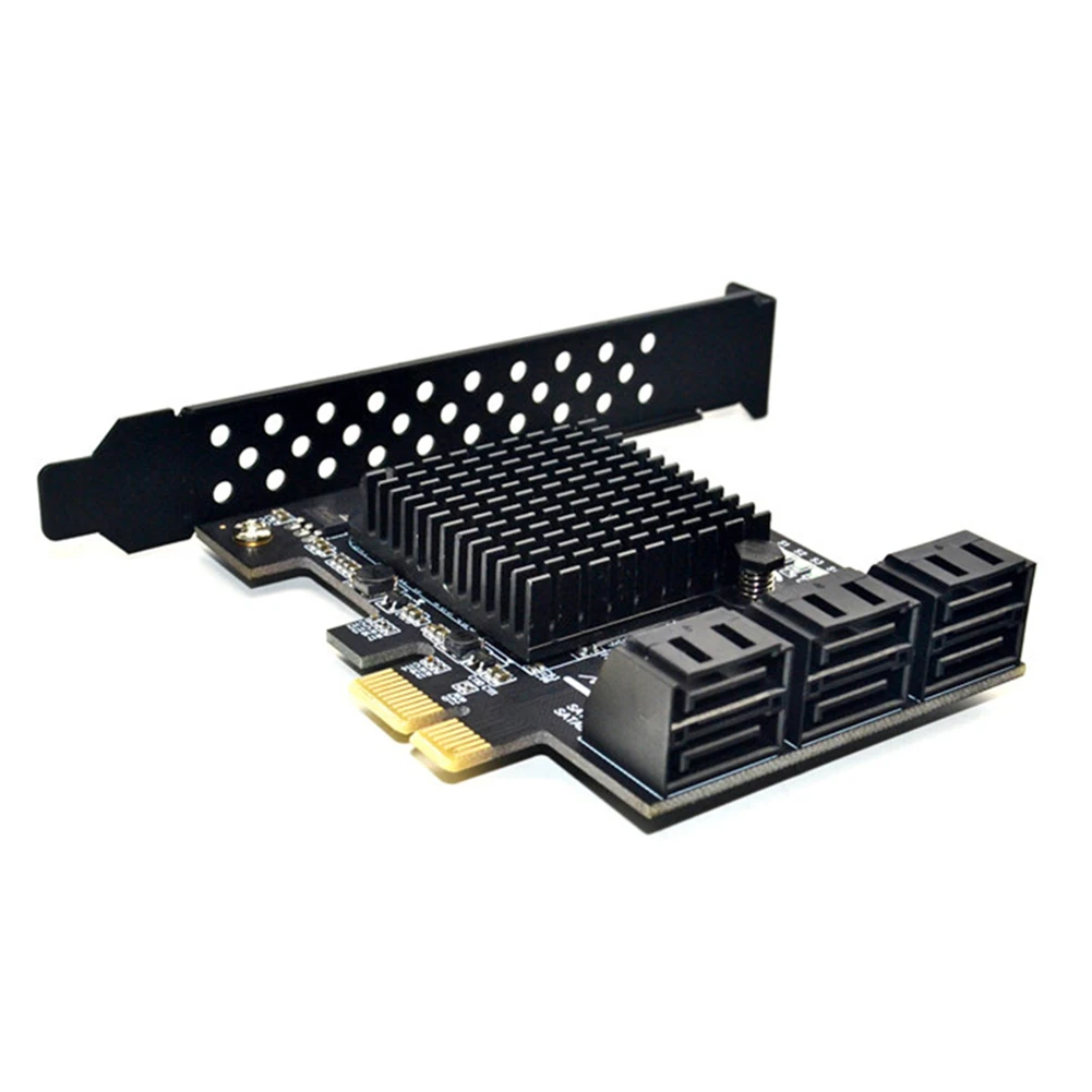 Módulo elevador de expansión SATA III PCI-E, 6 puertos, PCI Express, convertidor, SATA 3,0, PCI-E/PCIE, multiplicador de controlador