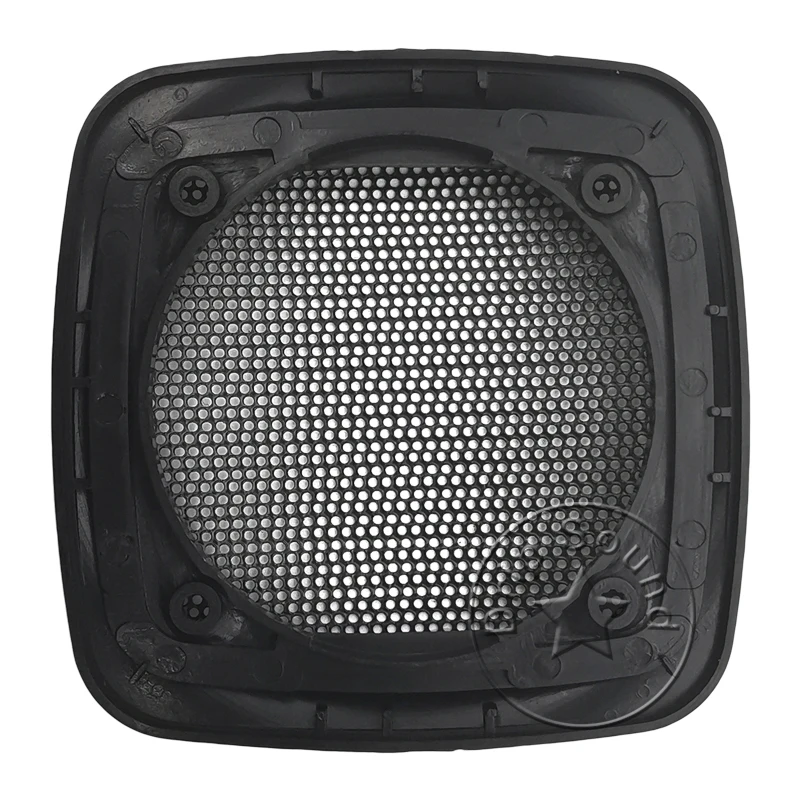 para Polegada Grade de Alto-falante Quadrado Capa Hige-grade Áudio do Carro Decorativo Círculo Metal Malha Proteção Conversão Net 99x99 mm - Image 4