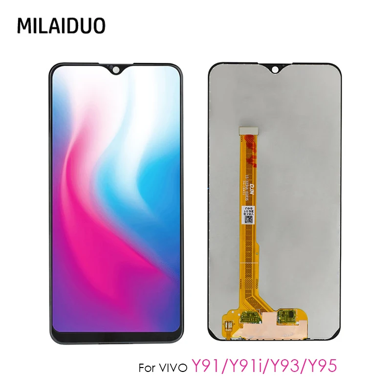 6 2 &quotдля Vivo Y91 Y91i Y91c 1817 1814/Полный ЖК-дисплей кодирующий преобразователь