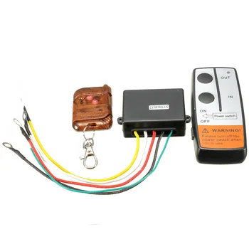 

New 12V Winch Remote Contactor Winch Control Solenoid Relay Wireless Remote Recovery for ATV UTV Car