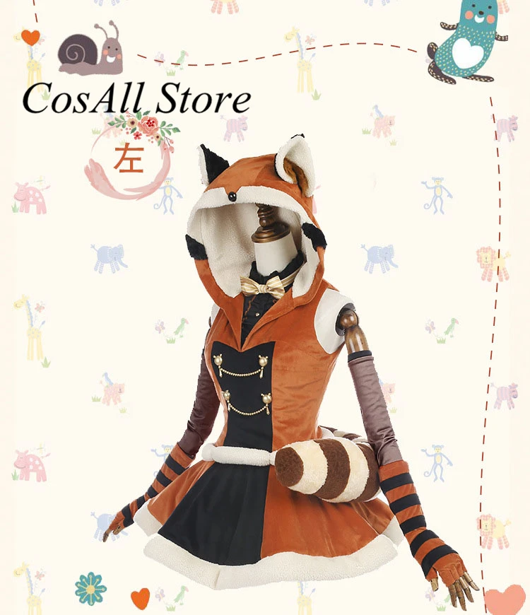 LoveLive Animal awaking Minami Kotori Косплей Костюм Костюмы на Хэллоуин для женщин