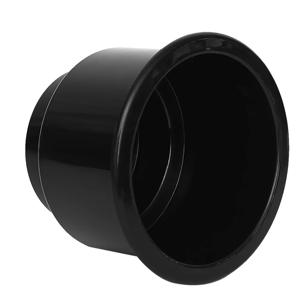 Black No Holes Dashboard Cup Drink  Support Mount Boat Marine RV