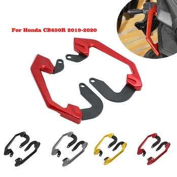 

Motorcycle Rear Passenger Seat Grab Handle Bar Armrest for Honda CB650R CB 650R 2019 2020 Red Black Gold Titanium