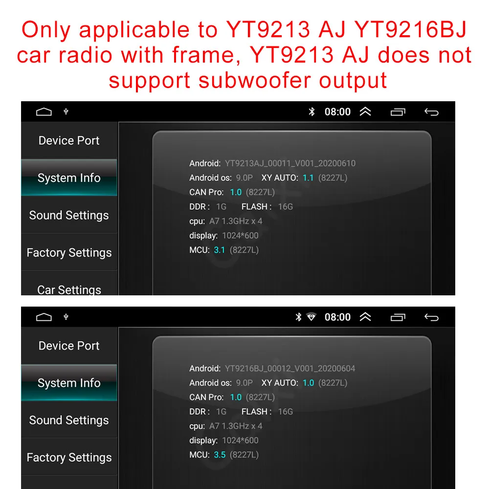 CAIXI 안드로이드 자동차 라디오 RCA 출력 라인 보조 어댑터 케이블, USB 케이블, GPS 안테나, 외부 마이크, 2 din