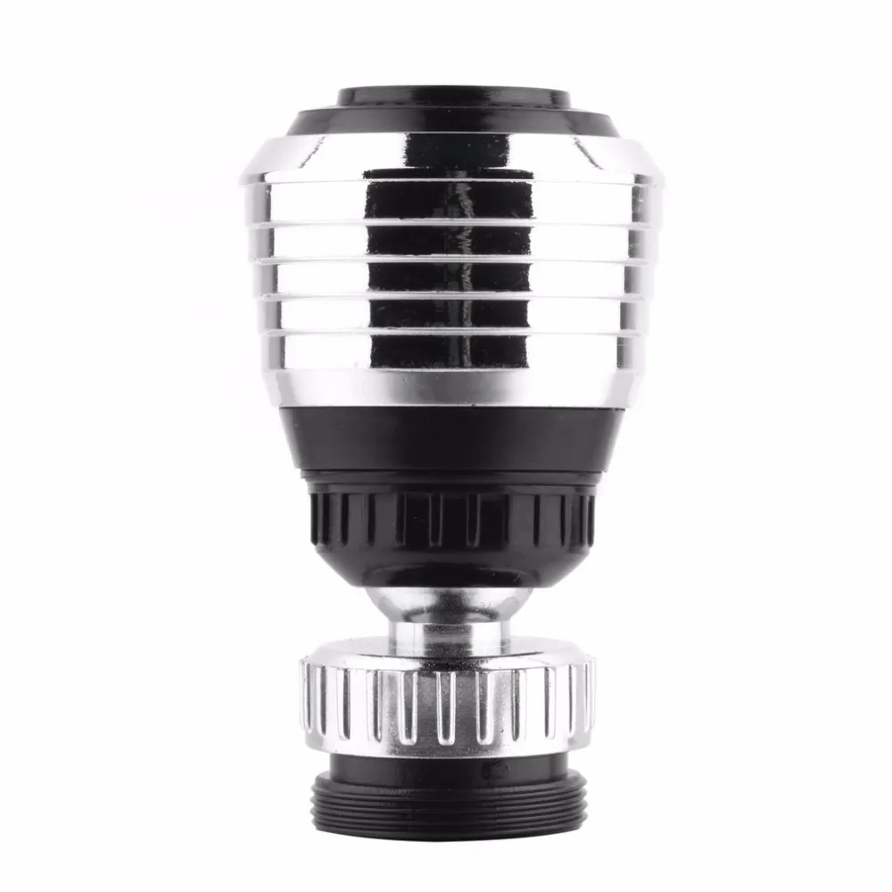 Zinc Alloy Shell 360 Degree Rotate Water Filter Faucet Nozzle Swivel Water Saving Tap Aerator Faucet Nozzle Filter Water Bubbler