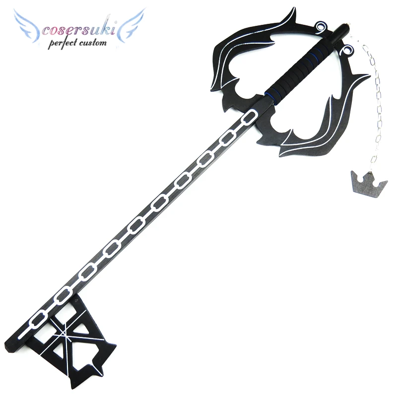 Kingdom Hearts Sora, первое поколение, тыквенная головка, Белый брелок, черный брелок, брелок, реквизит, оружие, деревянный, косплей, реквизит