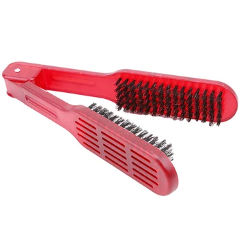 

Splint Comb Transparent Bristle Comb Straight Hair Splint Comb High Temperature Straightening Comb Brush Hair Styling Tool