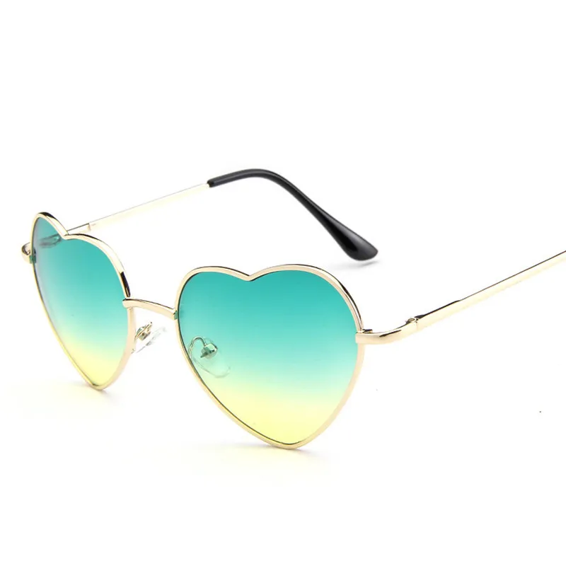 square sunglasses HBK Love Heart Shaped Sunglasses Women Men Small Red Sun Glasses Ladies Sexy Sweet Candy Brand Design Mirror Eyewear UV400 big round sunglasses Sunglasses