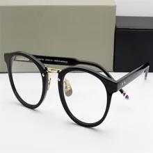 Высокое качество Ретро унисекс Мода ацетат полный обод асферические линзы очки оправа леопардовая черная Пресбиопия очки для чтения