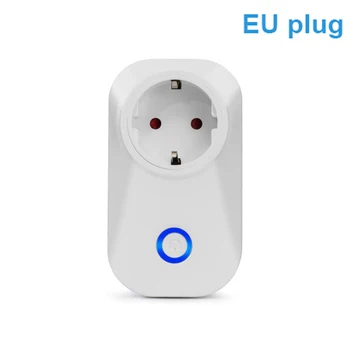 

Home WiFi Smart Power Socket Wireless Timer Switch Outlet APP Voice Control