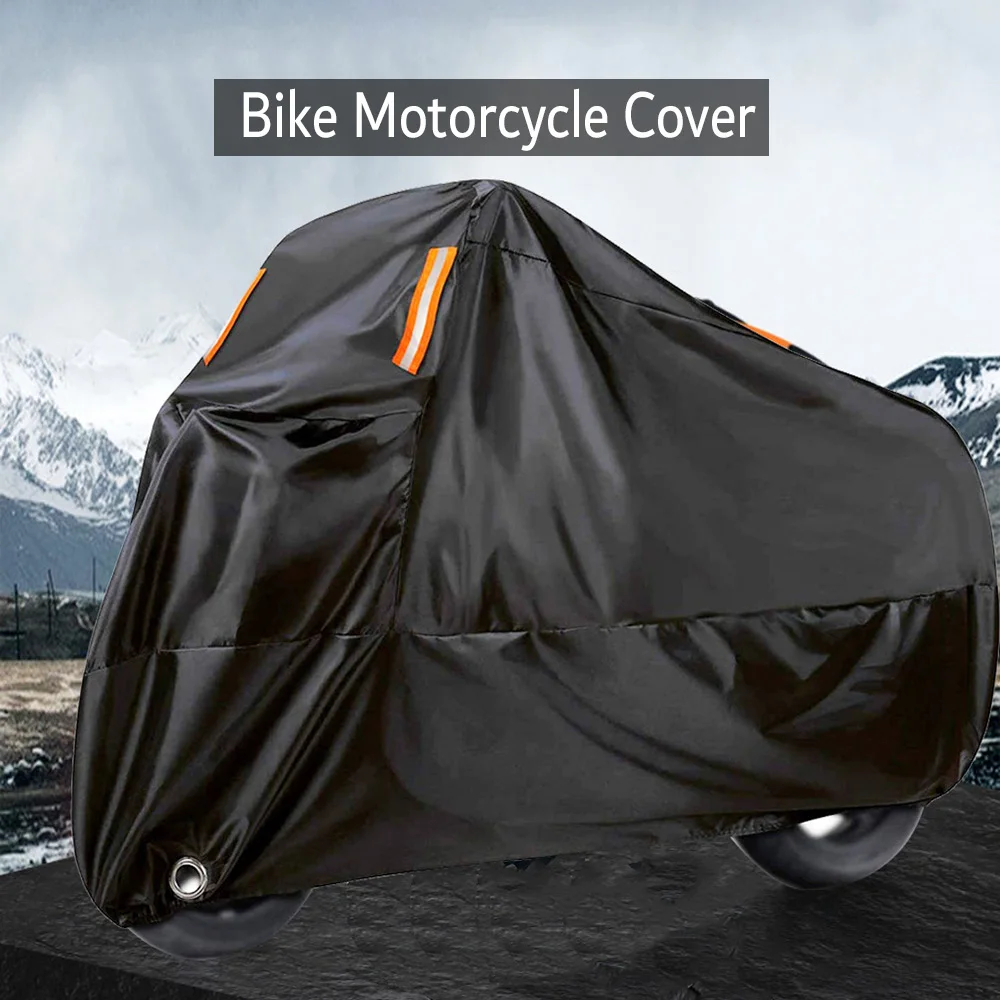 

Outdoor Bike Motorcycle Cover Multisize Indoor UV Sun Protector Case for Scooter Motorbike Waterproof Rain Dustproof Cover