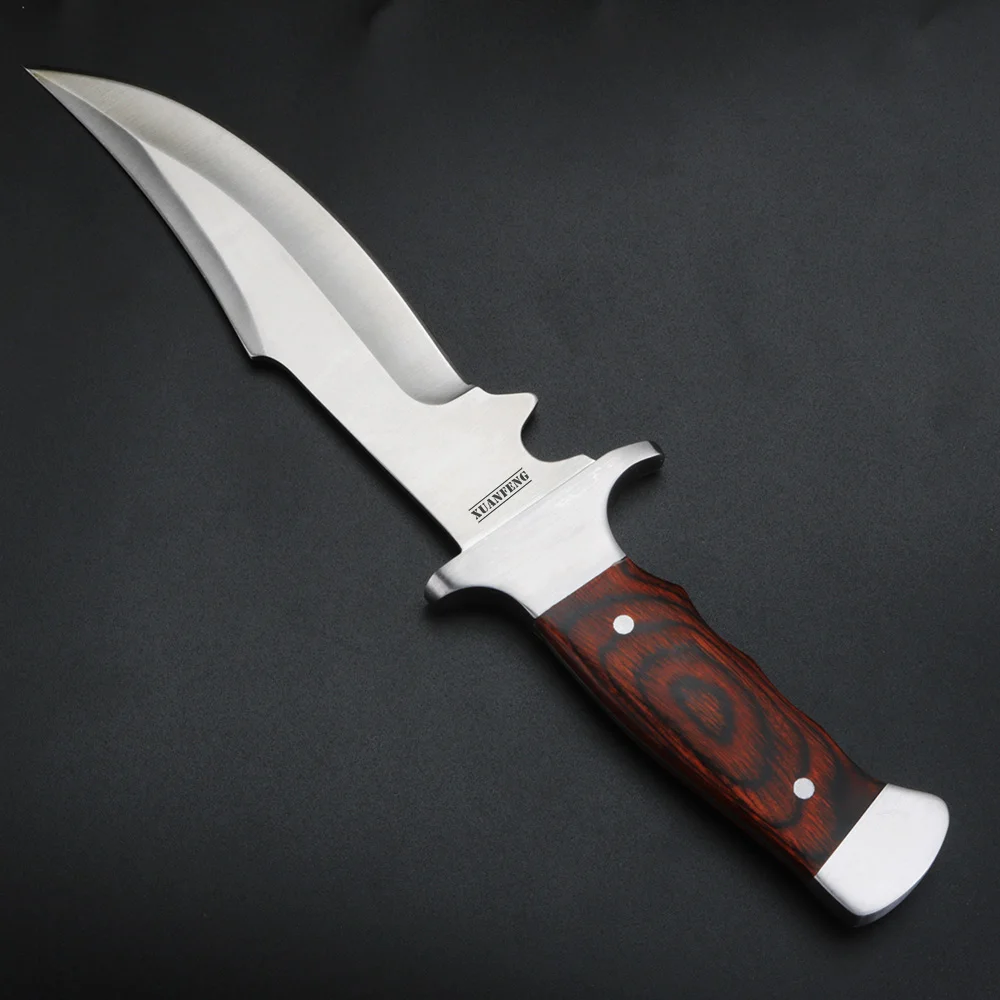 Открытый нож, походный портативный нож, тактический нож, нож для самозащиты, прямой нож, нож для выживания