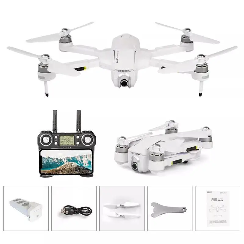 XMRC M8 Радиоуправляемый Дрон 5G wifi FPV gps 4K Ultra HD камера 30 минут время полета бесщеточный мотор складной Квадрокоптер RTF с сумкой