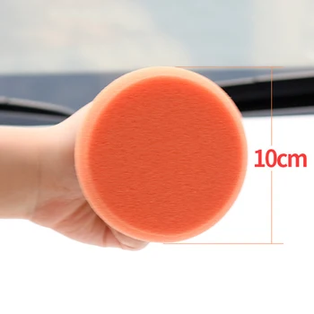 

6PCS Car Wash Polishing Pad Car Cleaning Microfiber Applicator Polishing Pad High Quality And New Car Repair And Maintenance