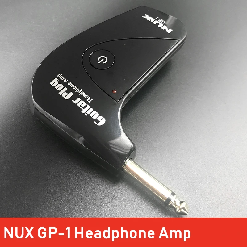 NUX GP 1 Portable Electric Guitar Amplifier Amp Mini Headphone Guitarra Amp Built in Distortion Effect Guitar Accessories