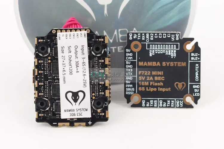 Diatone MAMBA STACK F722MINI 306 F722 MINI + 30A mini input3 6s/выход * 4 /dshot1200|Детали и аксессуары| |