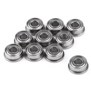 

10Pcs F684ZZ Flanged Radial Ball Bearing Flanged Miniature Ball Bearings 4X9X4mm Flanged Precision Ball Bearing CNIM Hot