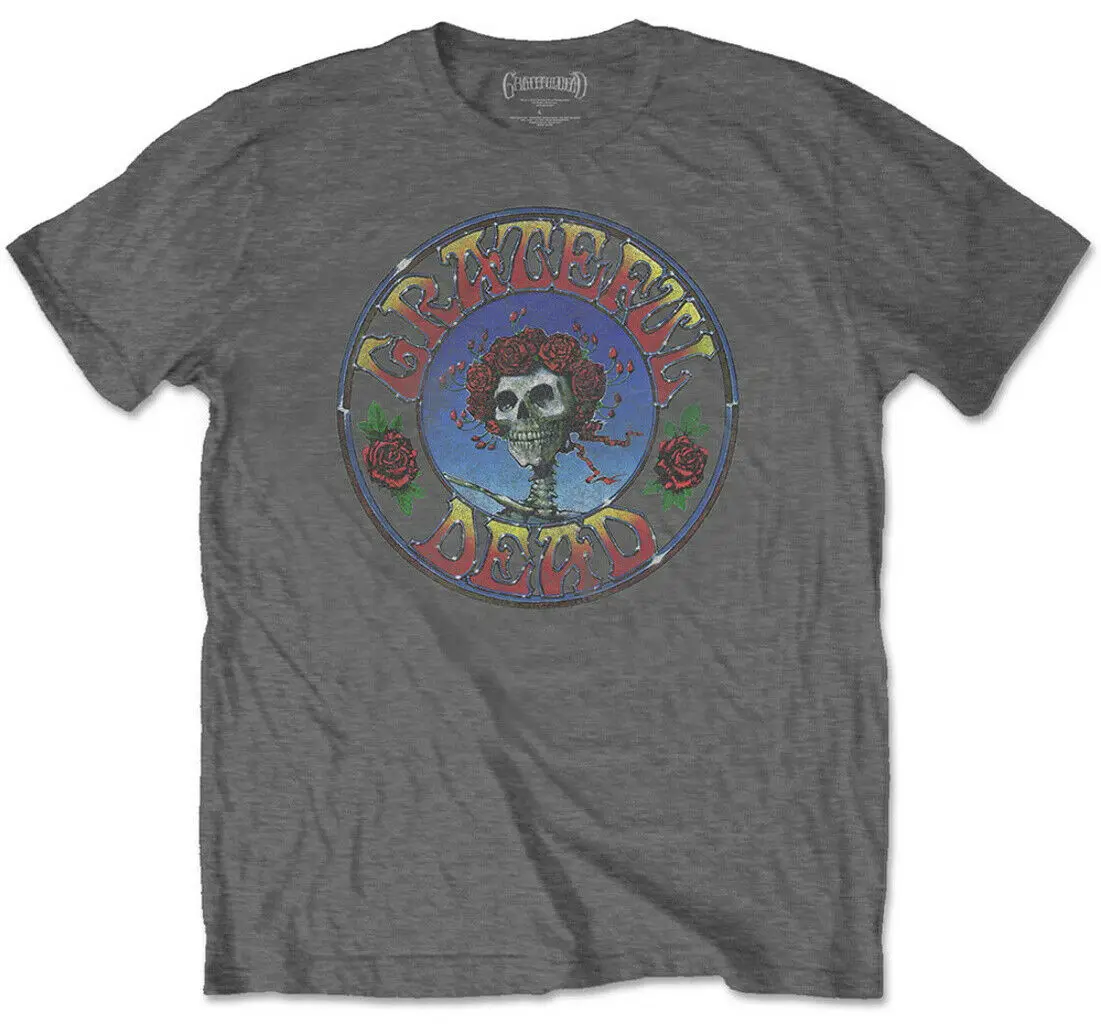 Grateful Dead Bertha Circle винтажная серая футболка новинка официальная|Футболки| |