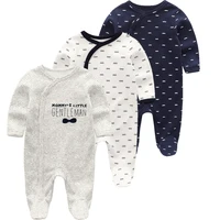 Newborn Baby winter clothes 2/3pcs baby boys girls rompers long Sleeve clothing roupas infantis menino Overalls Costumes 2