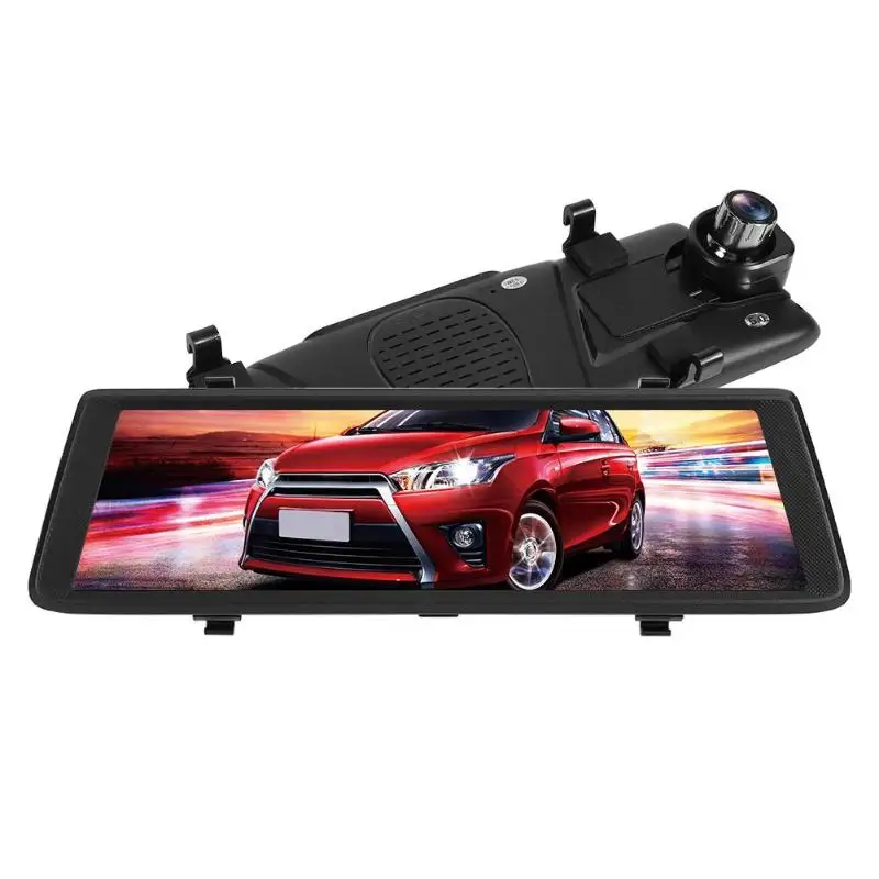 H900 FHD 1080P Автомобильный видеорегистратор Камера 9,88 дюймов зеркало заднего вида видео рекордер для Phisung гравитационного зондирования и обратная видеозапись