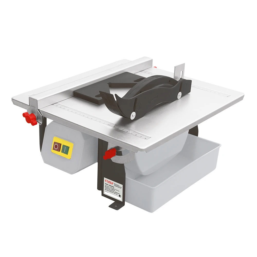 Плиткорез электрический настольный Ставр ПЭС-180/600 (Мощность 600 Вт, Скорость холостого хода 2950 об/мин, Диаметр диска 180 мм,  Магнитный выключатель)