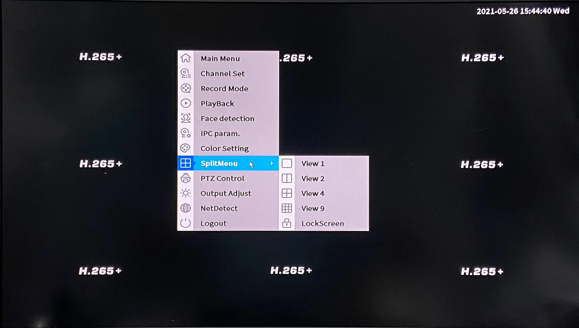 ONVIF-Grabadora de vídeo Digital con Cable P2P Cloud Mobile, dispositivo grabador de vídeo de red SATA NVR, Max 8TB, H.265/H.264, 9 canales x 4K, XMEYE CMS - Imagen 5