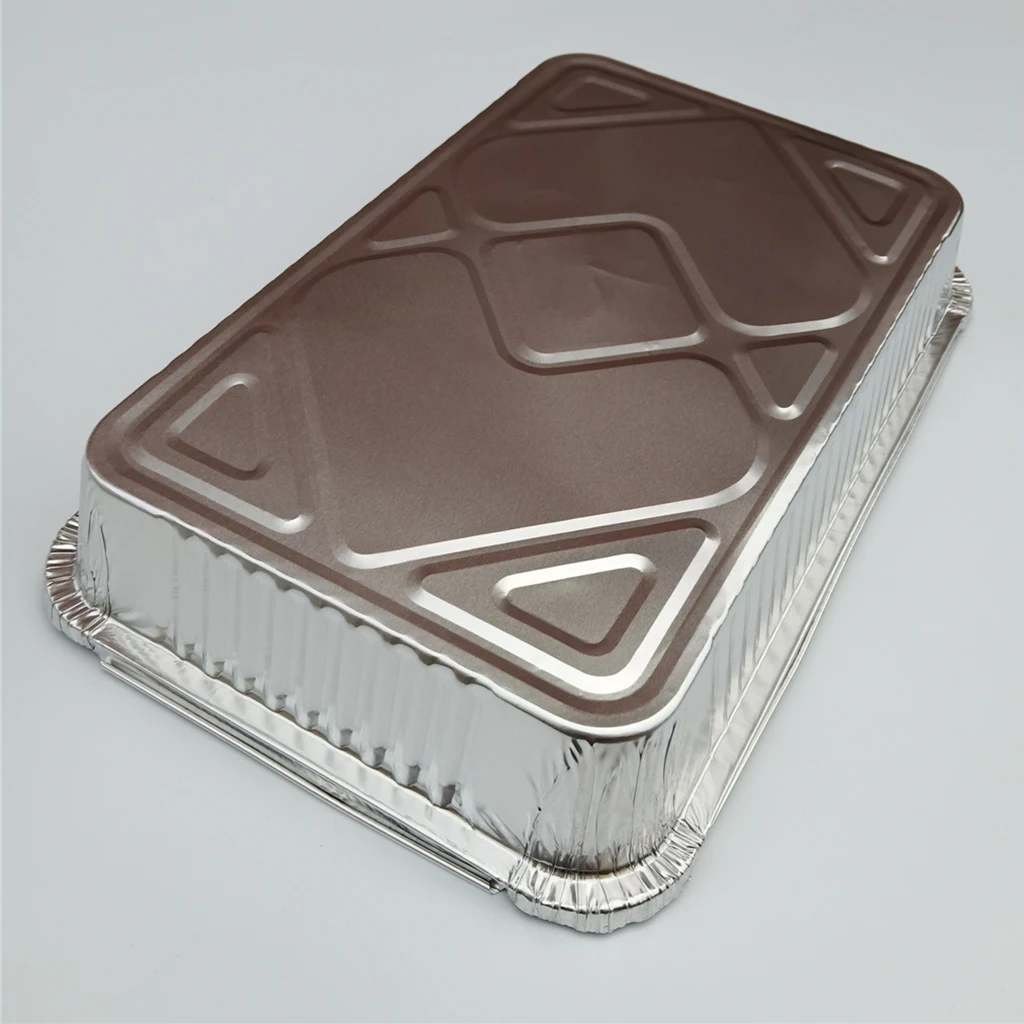 5/10/20xAluminum Foil BBQ Grease Pans Weber Drip Pans Disposable BBQ Grease Pan