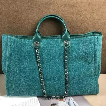 

Fashion Women Pure Color Big Size Handbag Tote Ladies Casual Graffiti Shoulder Bag Flannel Bags