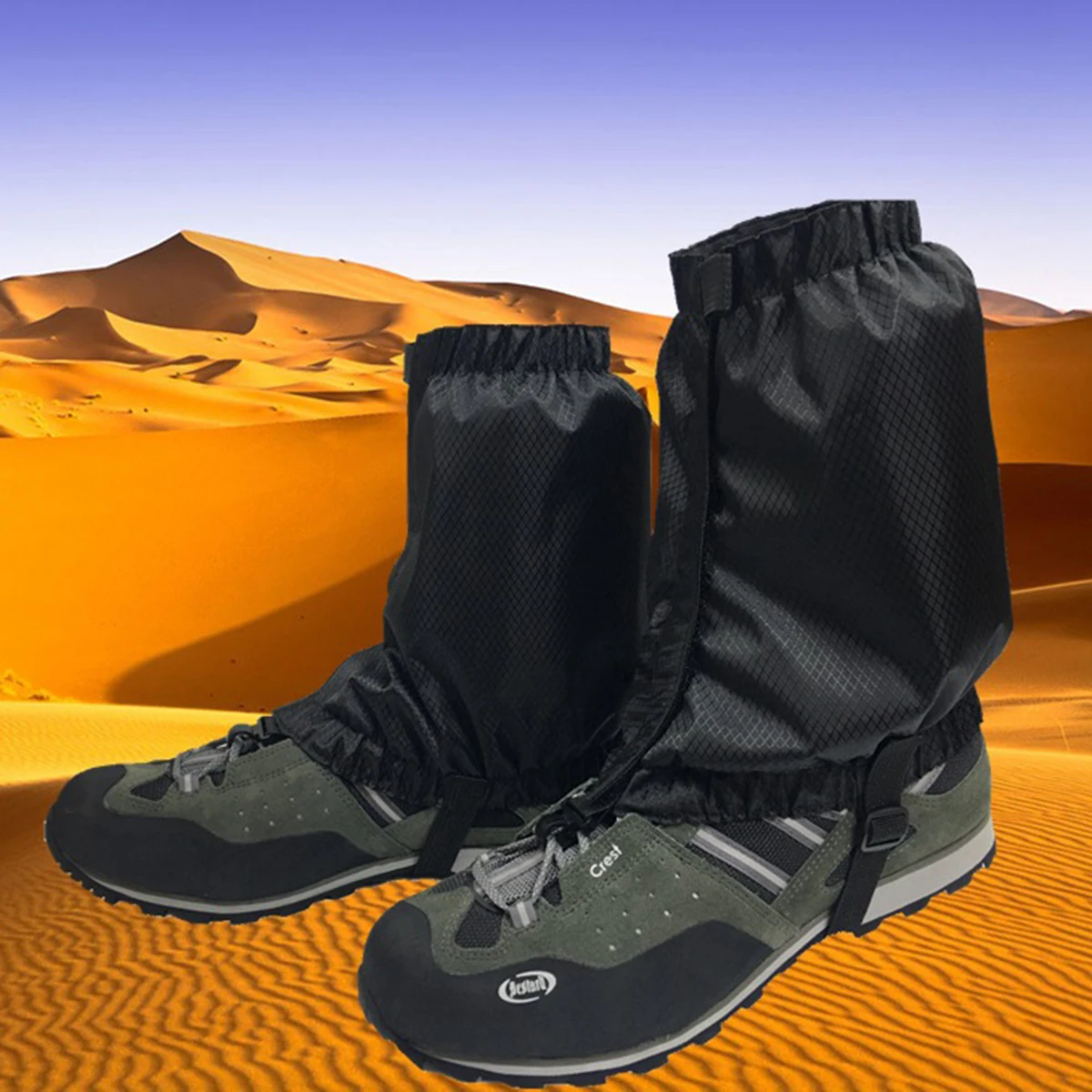 diamond lattice gaiters snow ankle gaiters outdoor larger hiking