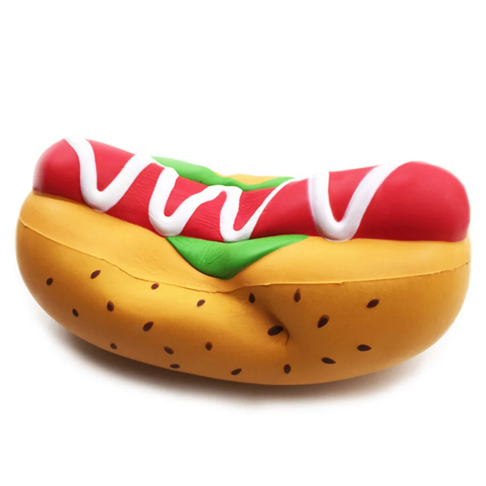 Новая мода Jumbo хот-дог супер медленно поднимающаяся игрушка прекрасная мягкая сдавливающая кукла игрушки для снятия стресса для детей подарок изысканный#40
