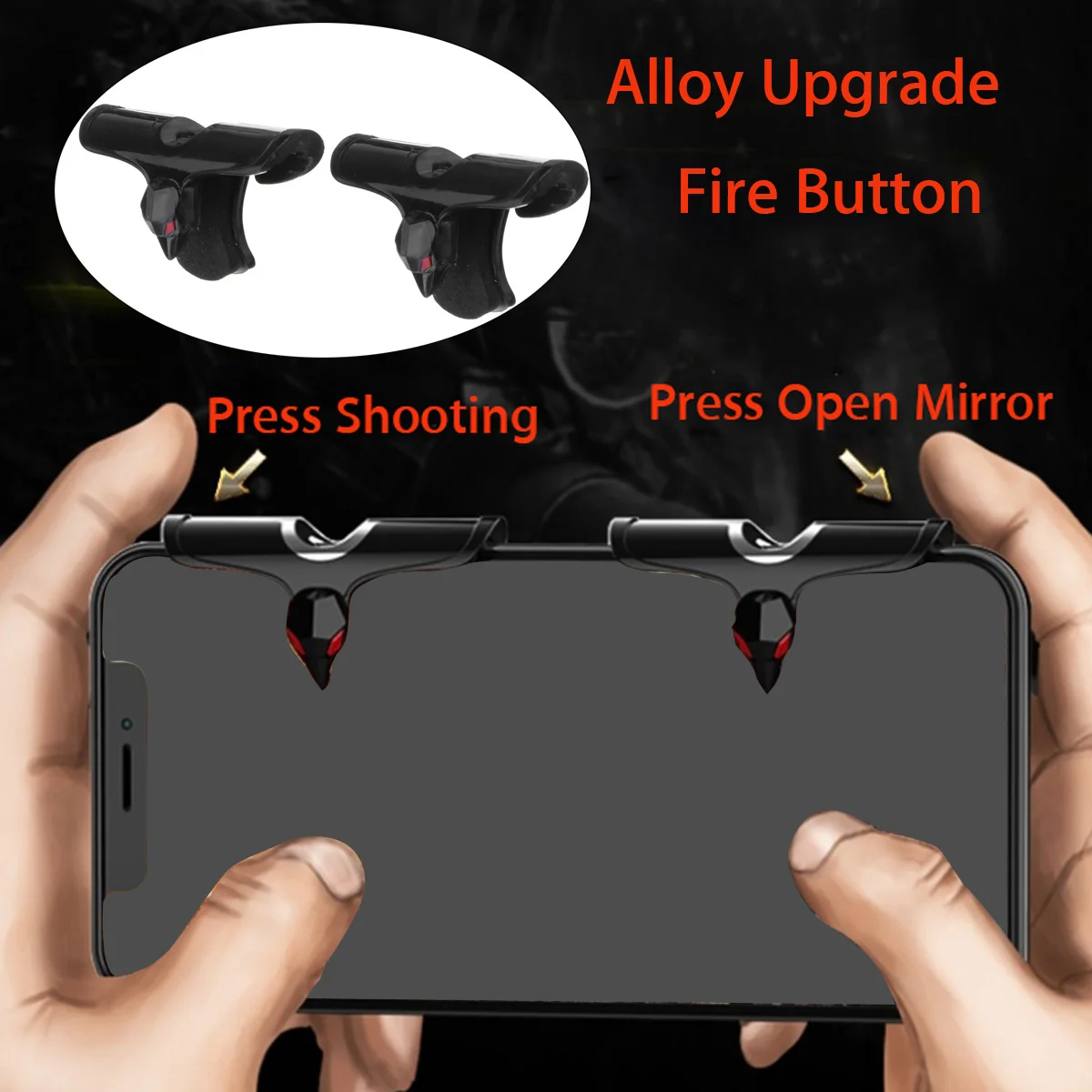Смартфон игровой триггер Джойстик Геймпад кнопка для игр Aim Key L1 R1 шутер контроллер для PUBG для IOS Andriod