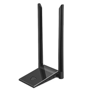 

Wireless WiFi Adapter Portable USB3.0 AC 1200Mbps Dual Band 2.4G/5GHz Wireless Network Card with Antenna