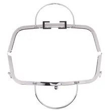 

30cm Metal Frame Kiss Clasp Lock Handle Arch for DIY Purse Bag Crafts - Gold, As Described