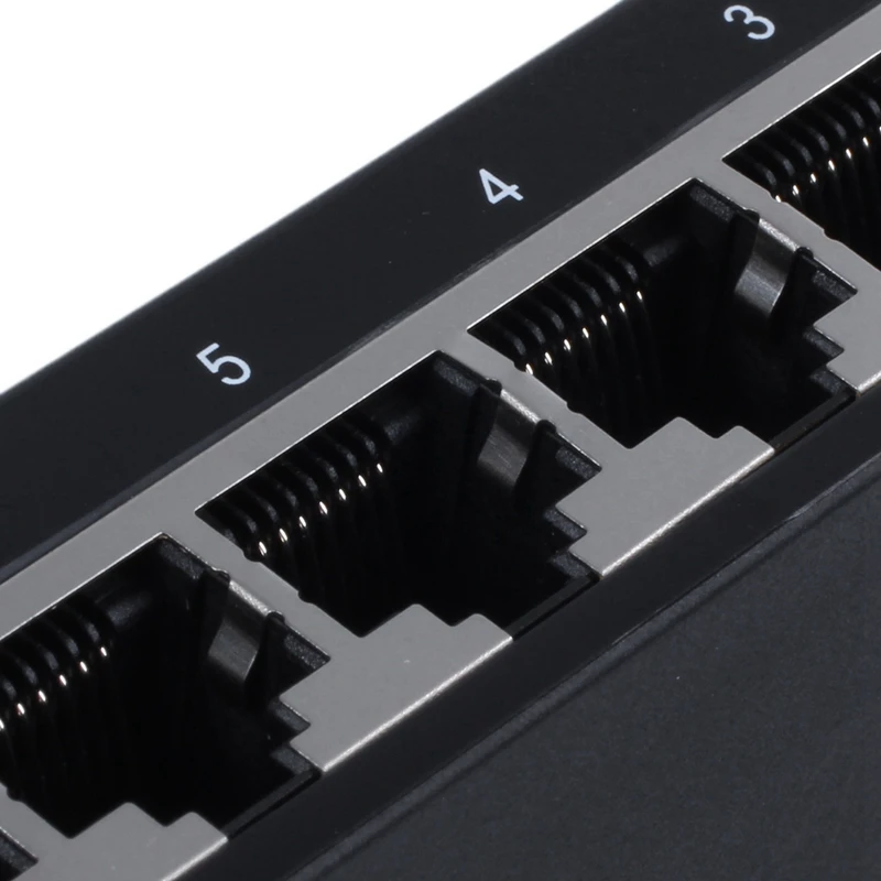 Полный мини Lan Ethernet сетевой настольный коммутатор 8 Порты и разъёмы 10/100 Мбит/с Fast Интернет концентратор штепсельная вилка европейского стандарта
