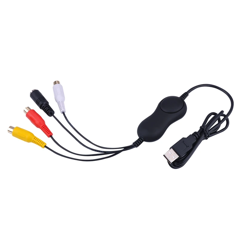 Ezcap 158 USB Аудио Видео Захват аналоговая запись видео для XBOX PS3 VHS Windows MAC win10 OBS Vmix