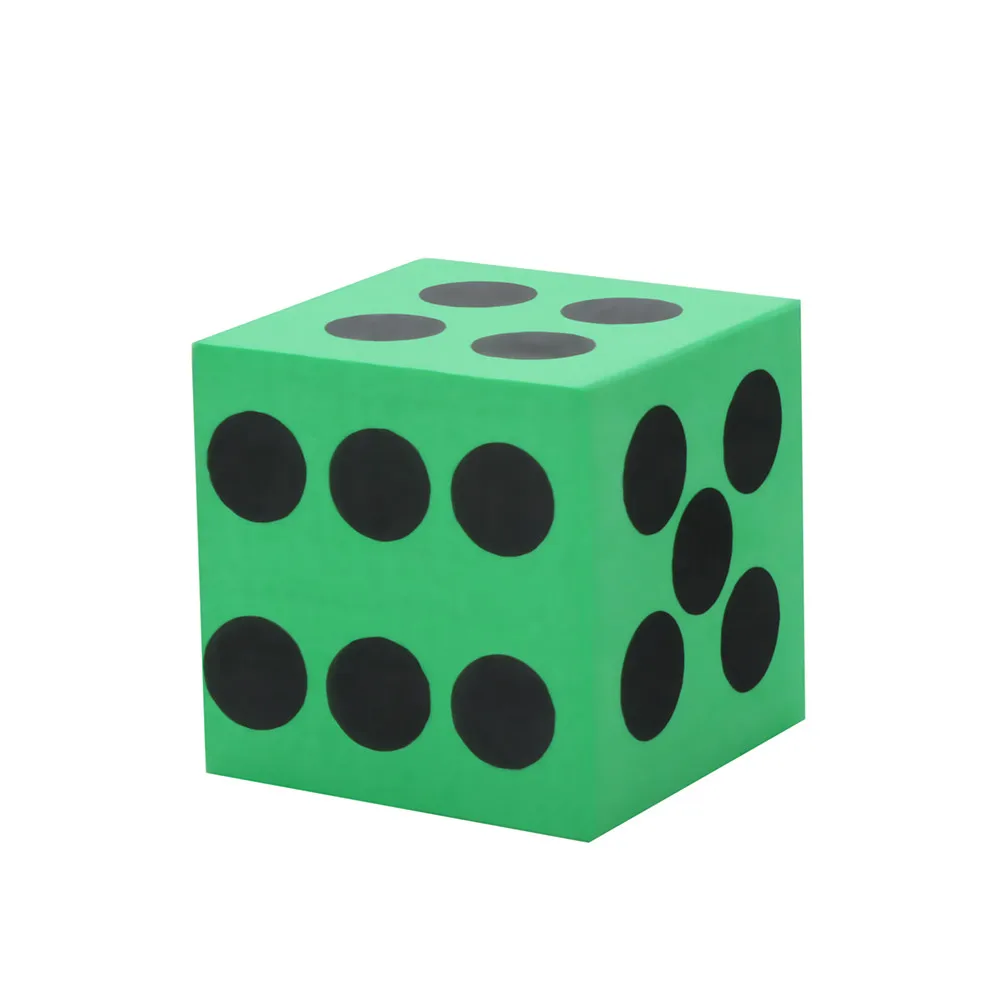 Шестигранные детские игральные кости из вспененного этилвинилацетата мягкие