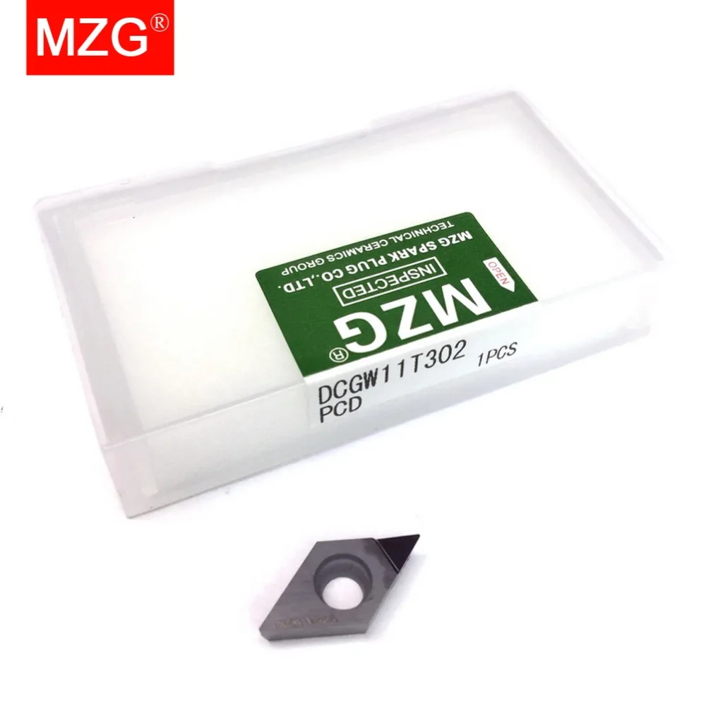 DCGW11T302 PCD MZG金刚石铝用机夹式数控车刀片 (1)