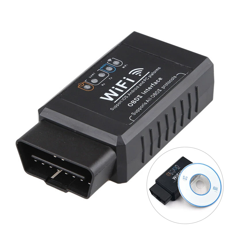 1pc Elm327 Wifi Obd Obdii Auto Car Diagnostic Scan Tool Scanner
