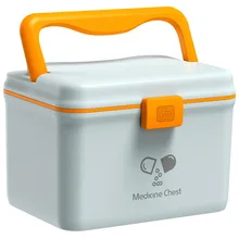Большой лекарство коробка pp защита окружающей среды чемодан двухслойный бытовой сумка портативный чемодан безопасность защита ящик для инструментов