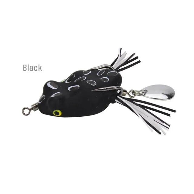 Mini Artificial Frog Fake Fishing Bait 3.2cm 5.5g With Sequin Simulation Lure  Fishing Lures black