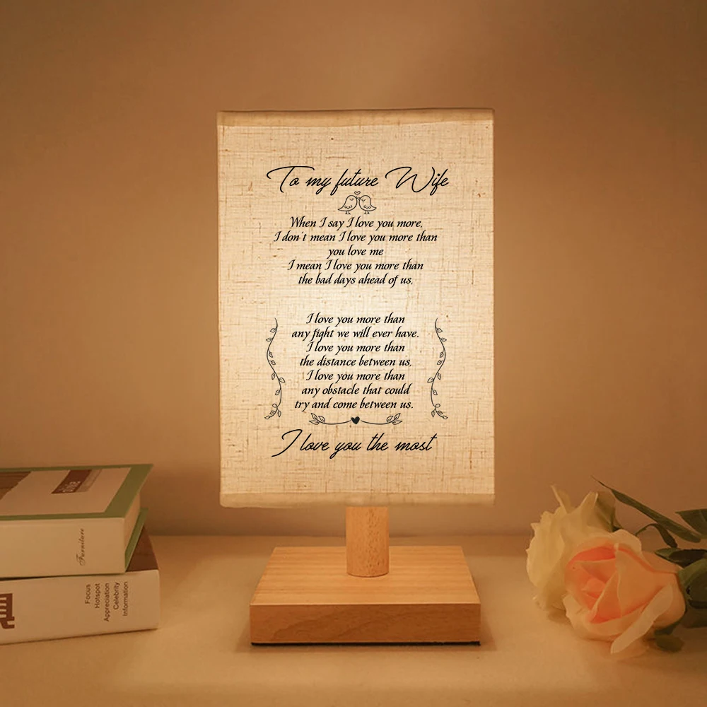 

To My Future Wife Booklight Reading Lights A Wonderful Gift.