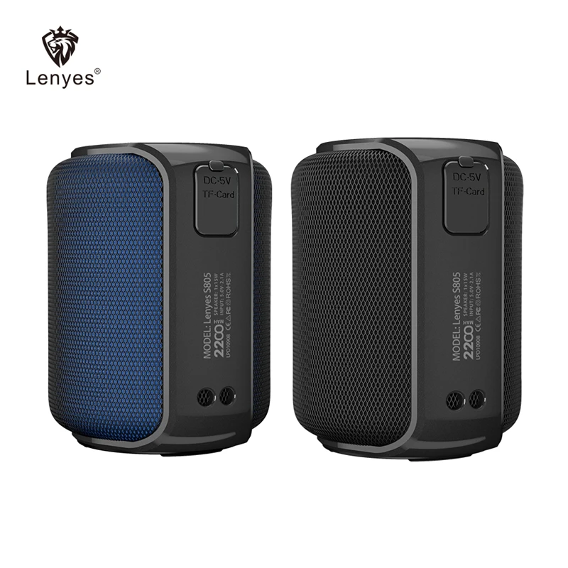 Bluetooth 4 2 TWS колонки Lenyes водонепроницаемые IPX6 с объемным звуком на 360 градусов 15 Вт