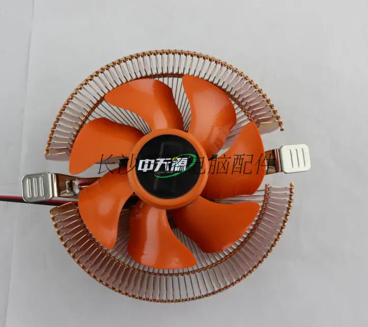 Замороженный Jinlong версия Shining Intel775 1155 amd cpu вентилятор Многоплатформенный процессор радиатор медь